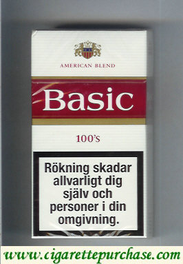 Basic Full Flavor 100s cigarettes switzerland